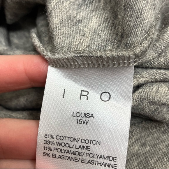 IRO Louisa Skirt Wool Blend Pencil - Picture 5 of 6